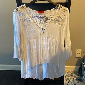 White panhandle top size small